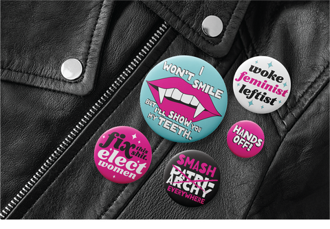 This is What a Feminist Looks Like Button 5-Pack